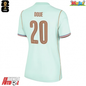 Francia Desire Doue #20 Segunda Equipación Mujer Mundial 2026 Manga Corta